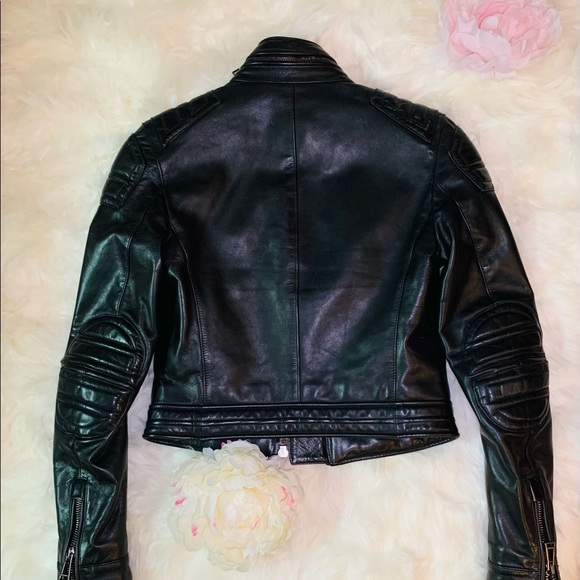 New Without Tag Belstaff Leather Biker Jacket - Picture 3 of 10